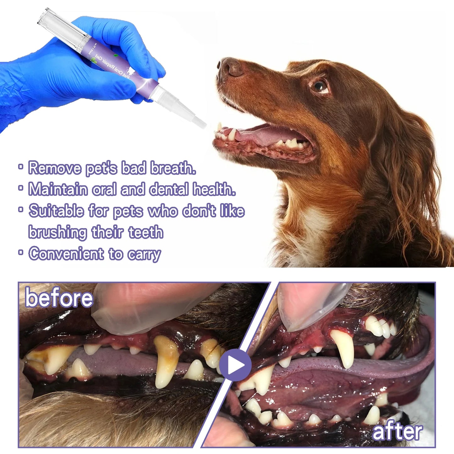 Pet Fresh Breath Dental Care Gel™